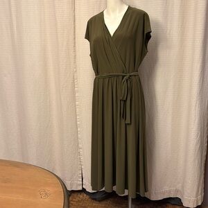 Tommy Hilfiger Olive green dress